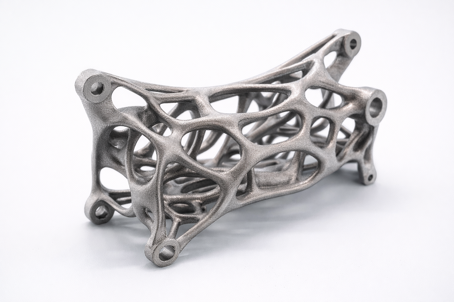 Topology optimized component for additive manufacturing