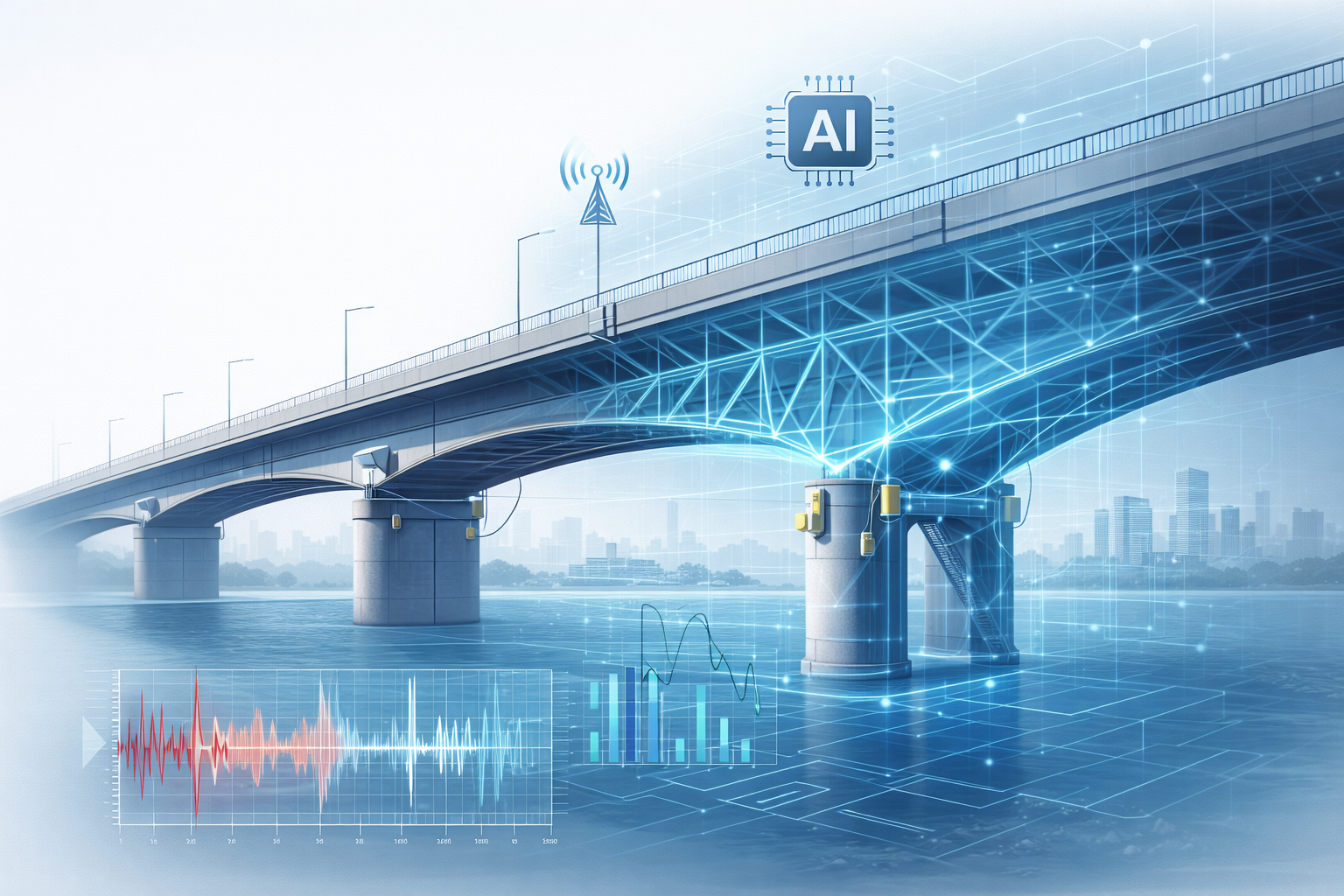 SHM instrumentation and seismic performance of monitored bridge